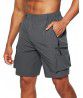  Men's Work Shorts Amazon Large New Zip Shorts Multi-pocket Mobile Men's Shorts