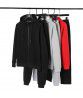 Spring and autumn sports suit men's pure cotton sweater two-piece youth fashion trend hooded cardigan team uniform 