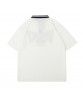  new polo shirt short-sleeved T-shirt boys summer American vintage ins couple half-sleeved loose t-shirt
