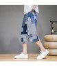  Summer New Chinese Style Cotton Linen Men's Casual Shorts Retro Large Linen Fashion Splice Beach Pants